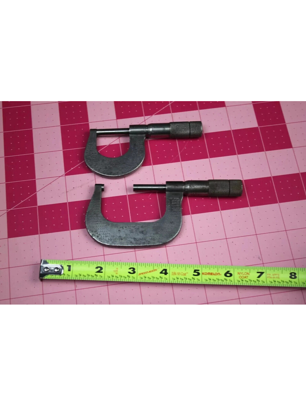 LUFKIN 1-2" MICROMETER No. 1612 And No. 1611